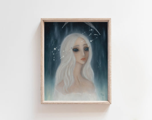 The Dawn Weaver - Oil Painted Version