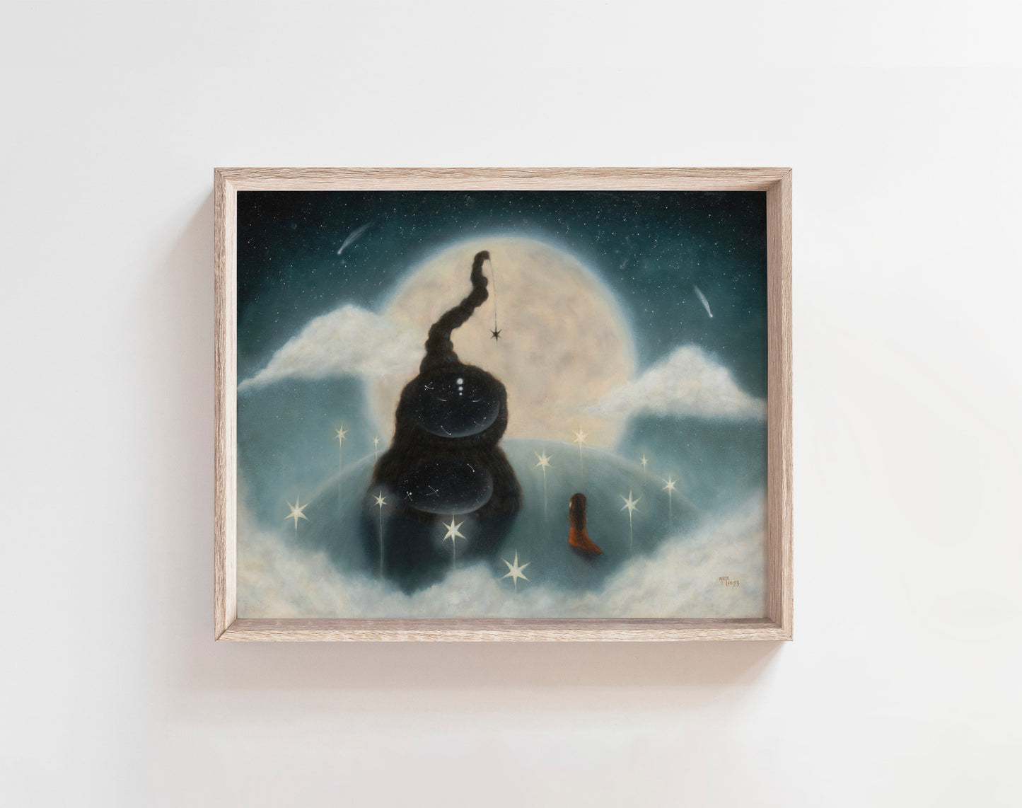 Dreams Grow in the Dark - Oil Painted Version