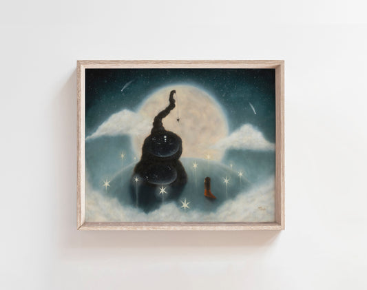 Dreams Grow in the Dark - Oil Painted Version