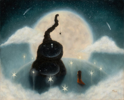 Dreams Grow in the Dark - Oil Painted Version