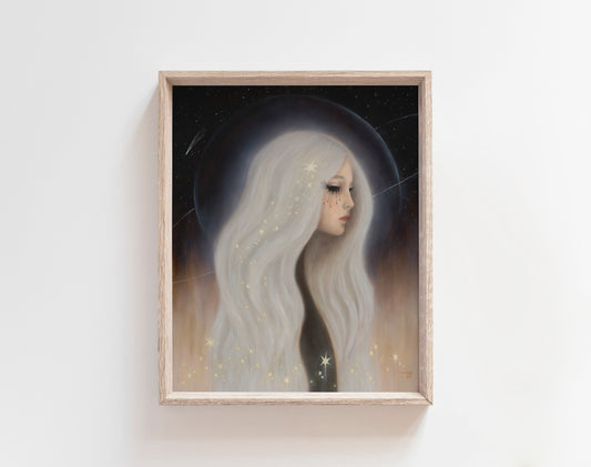 The Star Catcher - Oil Painted Version