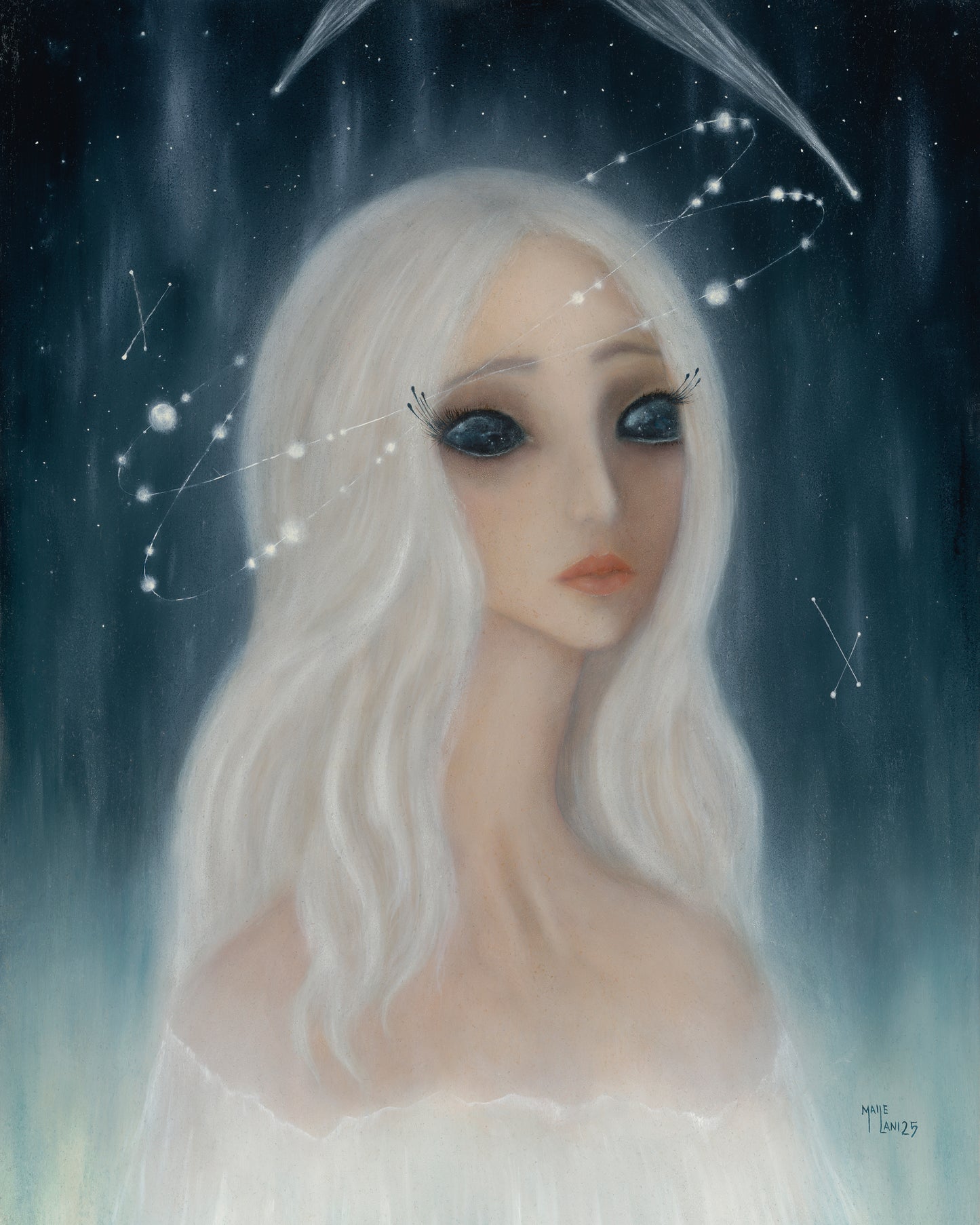 The Dawn Weaver - Oil Painted Version