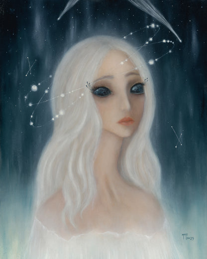 The Dawn Weaver - Oil Painted Version