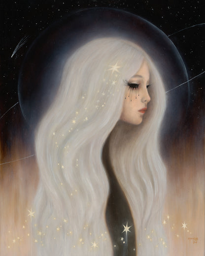 The Star Catcher - Oil Painted Version